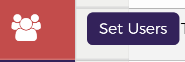 "Set Users" section